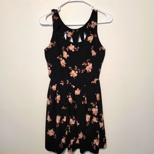 Black Floral Dress